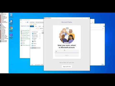 Login to Microsoft Teams from home PC