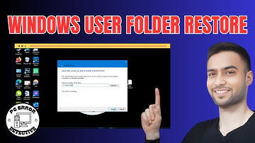 How to Restore User Folder on Windows 10 Desktop