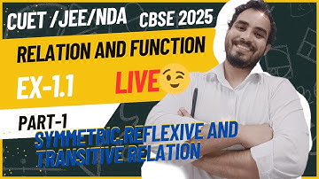Relations & Functions Ex 1.1 | Class 12 Maths 2025 Guide