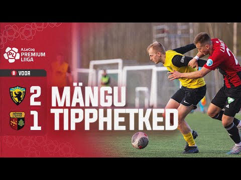 Pärnu JK Vaprus - FC Nõmme United I 2:1 I A. Le Coq Premium liiga 8. voor I 2024