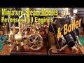 Twin MSM Pevensey single cylinder horizontal mill engines