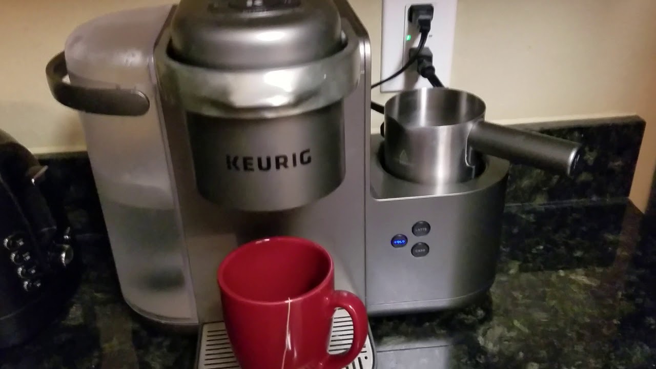 Keurig K-Cafe Latte & Cappuccino MILK FROTHER NOT WORKING? Quick Fix Wait  For Water To Heat Up 