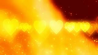 Warm Hearts background | Video Effects