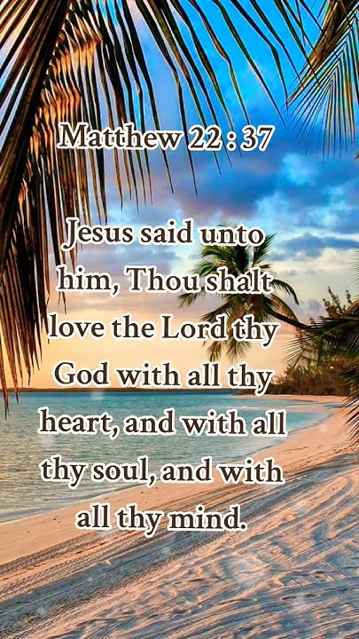 matthew-22-verse-37-youtube