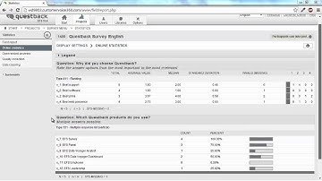 Unipark Tutorial: How to monitor the progress of the field phase (Step 6)
