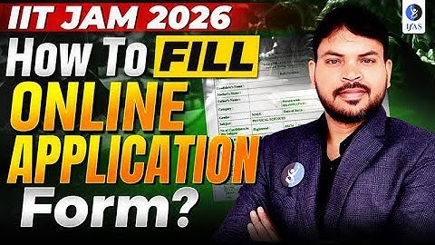 IIT JAM Application Form 2026: How to Fill in 20 Mins? 🚀 | IFAS