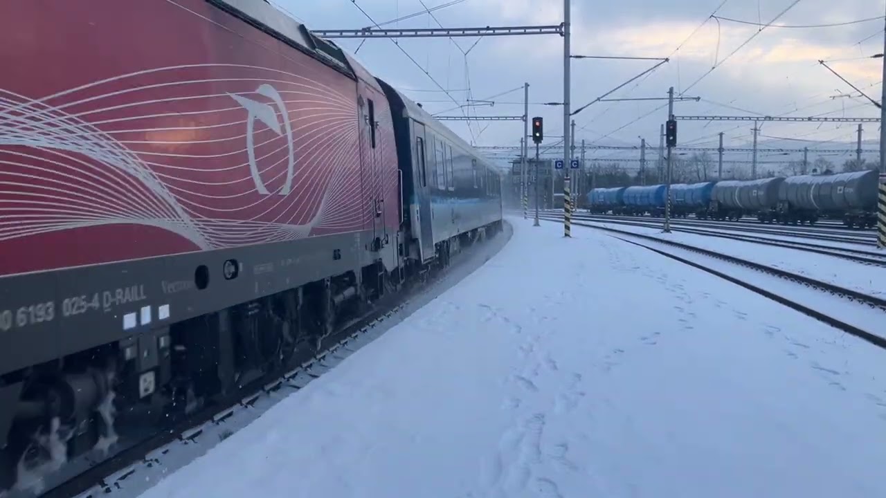 Vlaky 10.01.2026 ve Valašském Meziříčí 