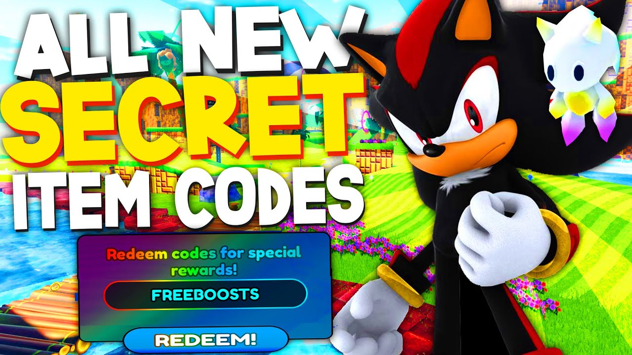 Sonic Speed Simulator codes - Roblox