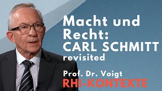 Carl Schmitt Revisited: Bedeutung seiner Theorien in der modernen Politik - Mit Rüdiger Voigt