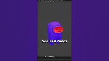 Fix inverted faces and weird shading ✅ Comment next video ▶ #blender3d #3dart #tutorial #blender
