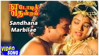 Nadodi Thendral Tamil Movie | Sandhana Marbilae Video Song | Karthik | Ranjitha | Ilaiyaraaja