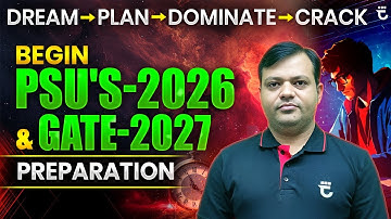 Dream → Plan → Dominate → Crack : Begin PSU