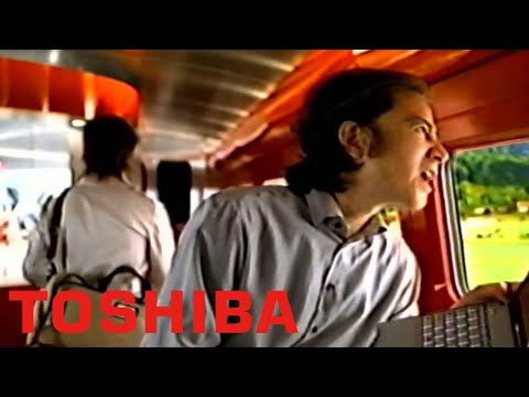 【VHS】東芝 TOSHIBA NOTE PC CM  田村正和さん 懐かしいCM　2000年代