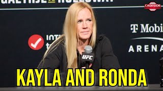 Holly Holm on Champion Raquel Pennington, Kayla Harrison, Ronda Rousey's Comments | UFC 300