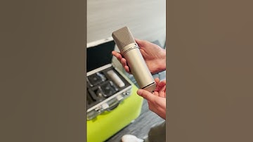 What’s better than a Neumann U87? TWO! Here’s the first look at our new stereo pair. #neumann #audio