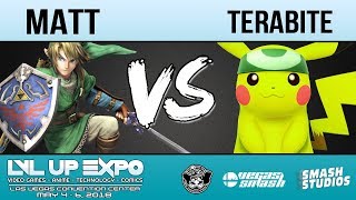Lvl Up Expo 2018 Smash 4 Matt Link Vs Terabite Pikachu - Groups