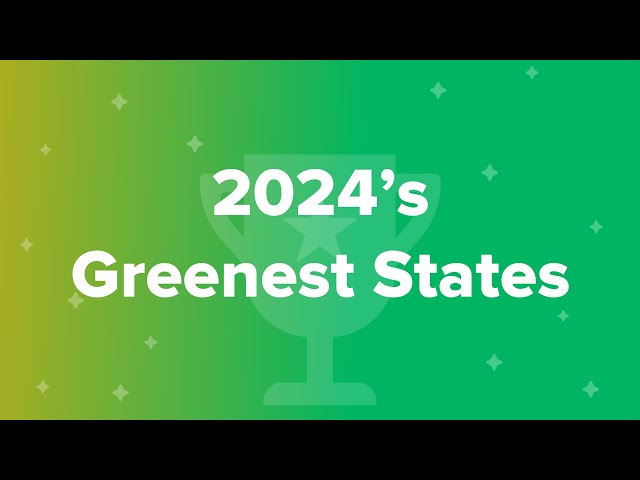 2024’s Greenest States