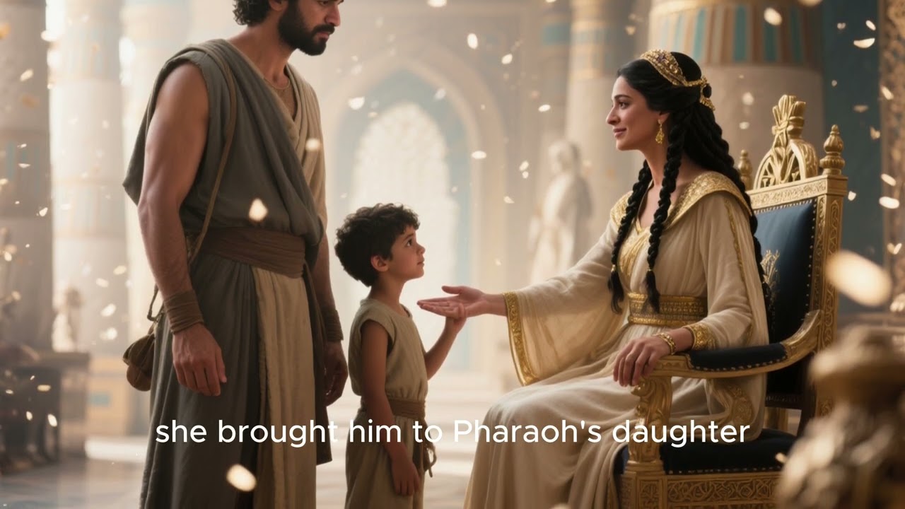 Библия - Ветхий Завет - Исход - Глава 2 - Рождение и усыновление Моисея | Бегство Моисея в Мидиан4K