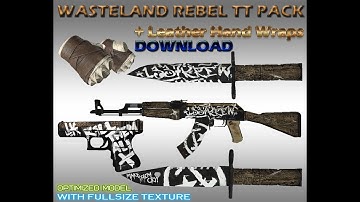 HD Wasteland rebel TT pack + leather handwraps