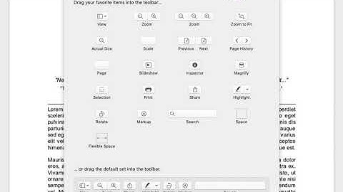 How To Access Markup Toolbar in Preview