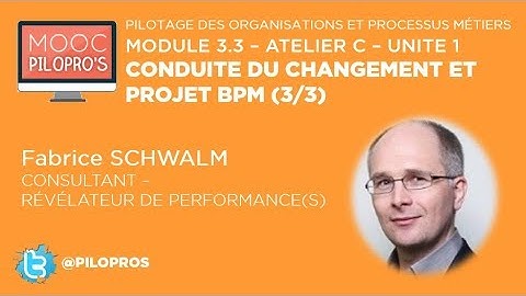 Conduite du changement et projet BPM (3/3)
