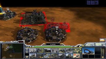 C&C Generals Rise of the Reds 1.8 mod - Skirmish gameplay - ECA Vs Hard China [HD]