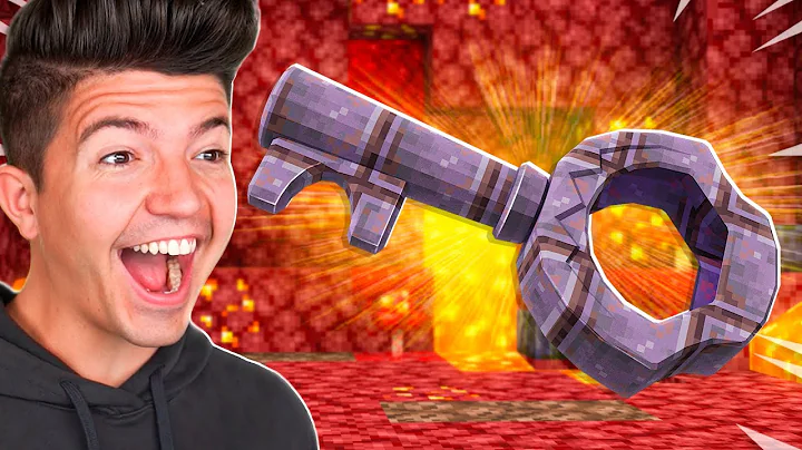 I Found a Secret NETHERITE Key in Minecraft!