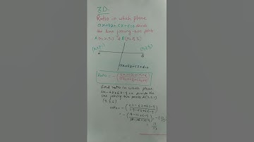 Mathematics shorts # 42 | 3D geometry short tricks | 3D geometry for IIT-JEE | NDA MCA | TGT PGT KVS