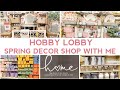 HOBBY LOBBY SPRING DECOR SHOP WITH ME 2021 | 2021 SPRING DECORATING IDEAS | LIFE WITH LIZ