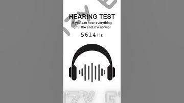 Thumbnail of Hearing test, are my ears healthy? #test #hearing
