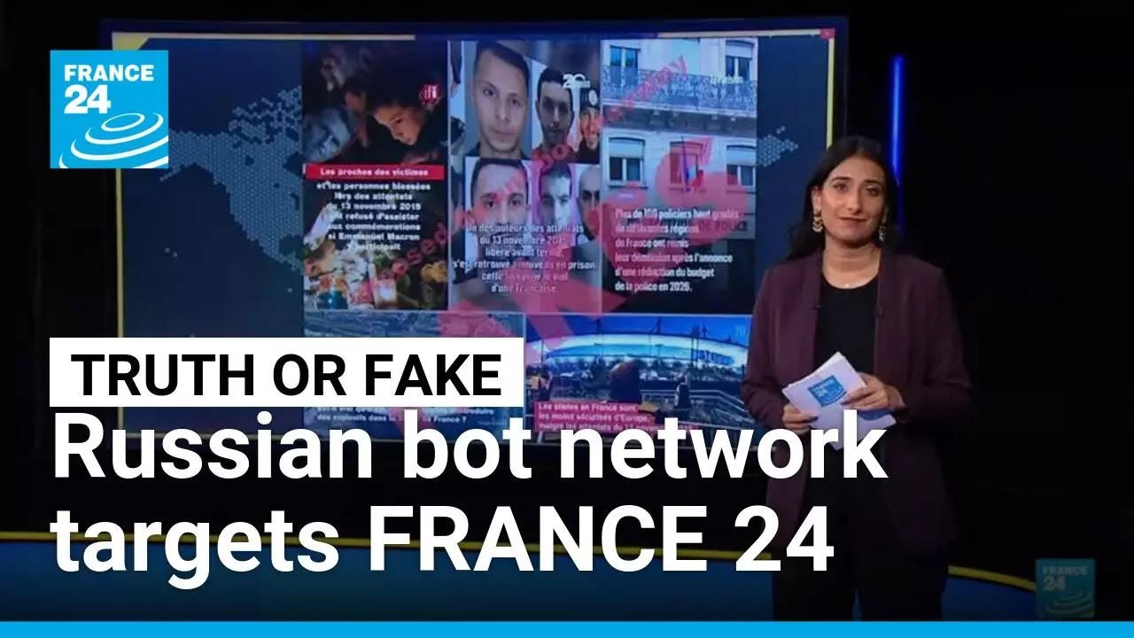 'Operation Matryochka': Russian propaganda machine exploits Paris attacks • FRANCE 24 English