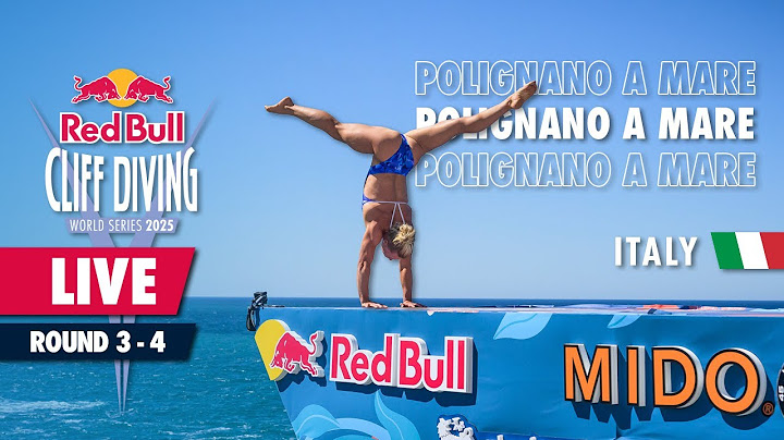 Cliff Diving in Polignano a Mare, Italy | ROUND 3+4 | Red Bull Cliff Diving World Series 2025