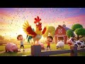 Mr Rooster Song 🐓   Wake Up Song For Kids   Fun Learning Video