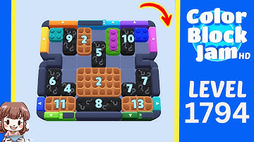 Color Block Jam Level 891 (1794) Solution Walkthrough