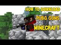 How to get pubg guns in Minecraft | Sarcastic Zain