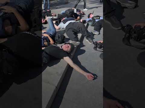 إسبانيا: مصورون يجسدون معاناة زملائهم في غزة