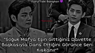 Taehyung İle Hayal Et Mafya Eşin Gittiğiniz Davette Başkasıyla Dans Ettiğini Görünce Seni Kıskanır
