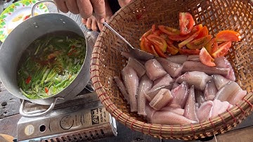 Đặc Sản Cá Khoai Nấu Ngót trên Sông Quê | Ngư Dân Miền Tây #55