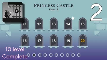 Tricky Castle: Trap Adventure - Gameplay Walkthrough Part 2 - Level 11-20 (iOS, Android)