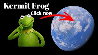 Kermit Frog On Google Maps And Google Earth 