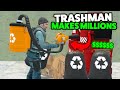 Being A Trashman And Recycling TRASH For MILLIONS! - Gmod DarkRP LIFE 45