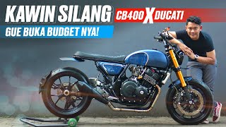 BUKA BUDGET !!! MODIFIKASI HONDA CB PAKE KAKI-KAKI DUCATI #AtenxKatros