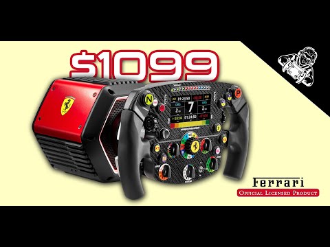 THRUSTMASTER T818 Ferrari SF1000 Simulator, Direct Drive, Sim Racing Force  Feedback Racing Wheel for PC, Officially Licensed by Ferrari (PC)