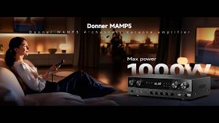 Donner Stereo Receivers Home Audio Amplifier