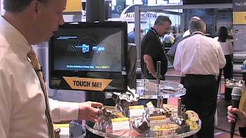 Milling around the Kennametal booth