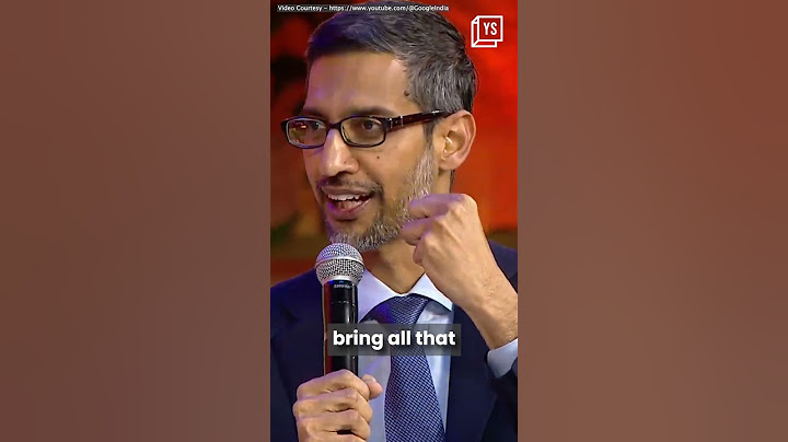 Sundar Pichai - Google's CEO talking about AI and its impact on the future