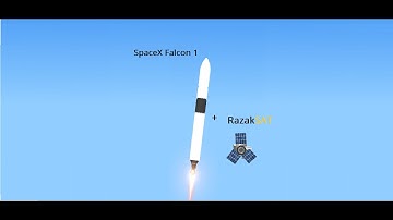 Falcon 1 RazakSAT | Spaceflight Simulator 1.5