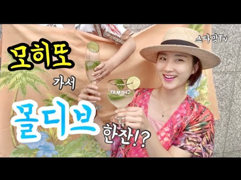 모히또 가서 몰디브 한잔 | 모히또 만드는 방법 | 직접키운 페퍼민트, 애플민트