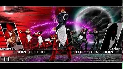 [KOF UM HD]- Blood Team Vs OP Element Team