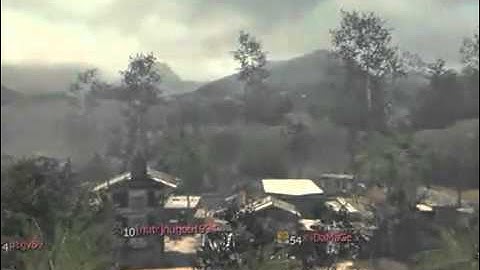 Mw3- Across map Throwing knife on village